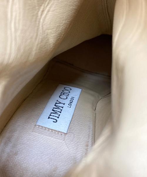 JIMMY CHOO（ジミーチュウ）JIMMY CHOO (ジミーチュウ) ロングブーツ ブラック サイズ:34 1/2の古着・服飾アイテム