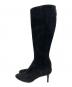 JIMMY CHOO (ジミーチュウ) ロングブーツ ブラック サイズ:34 1/2：6000円