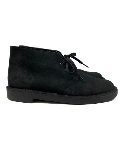 CLARKS（クラークス）CLARKS (クラークス) ワラビーシューズ ブラック サイズ:24.5の古着・服飾アイテム