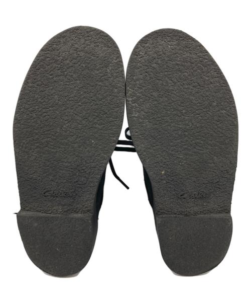 CLARKS（クラークス）CLARKS (クラークス) ワラビーシューズ ブラック サイズ:24.5の古着・服飾アイテム
