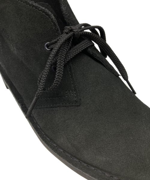 CLARKS（クラークス）CLARKS (クラークス) ワラビーシューズ ブラック サイズ:24.5の古着・服飾アイテム