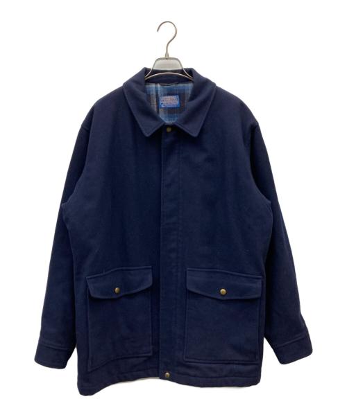 PENDLETON（ペンドルトン）PENDLETON (ペンドルトン) 70’S シンサレート3Mコート ネイビー サイズ:Lの古着・服飾アイテム