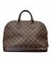 LOUIS VUITTON (ルイ ヴィトン) ダミエ アルマPM ハンドバッグ ブラウン：90000円
