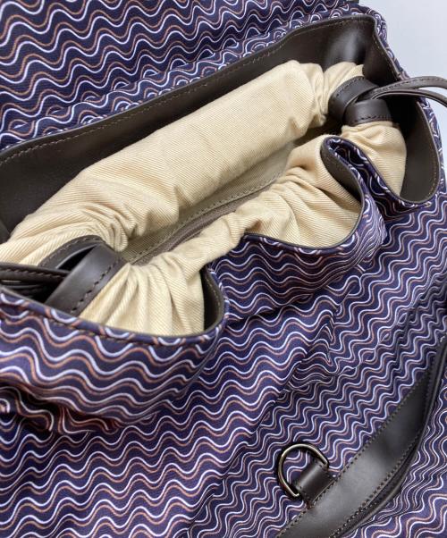 zanellato（ザネラート）ZANELLATO (ザネラート) ナイロンバックパック パープルの古着・服飾アイテム