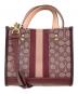 COACH (コーチ) デンプシー トート 22 シグネチャー ショルダーバッグ ボルドー：13000円