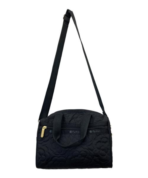 LeSportsac（レスポートサック）LeSportsac (レスポートサック) デイジーキルティング2WAYショルダーバッグ ブラックの古着・服飾アイテム