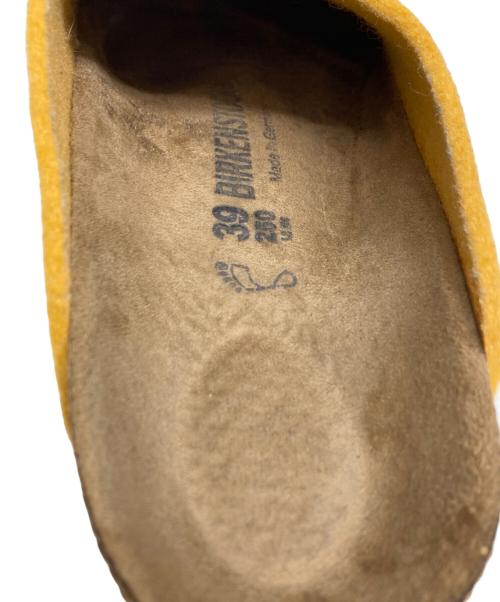 BIRKENSTOCK（ビルケンシュトック）BIRKENSTOCK (ビルケンシュトック) AMSTERDAM FELT イエロー サイズ:25の古着・服飾アイテム