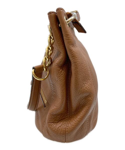 MICHAEL KORS（マイケルコース）MICHAEL KORS (マイケルコース) 2WAYショルダーバッグ ブラウンの古着・服飾アイテム