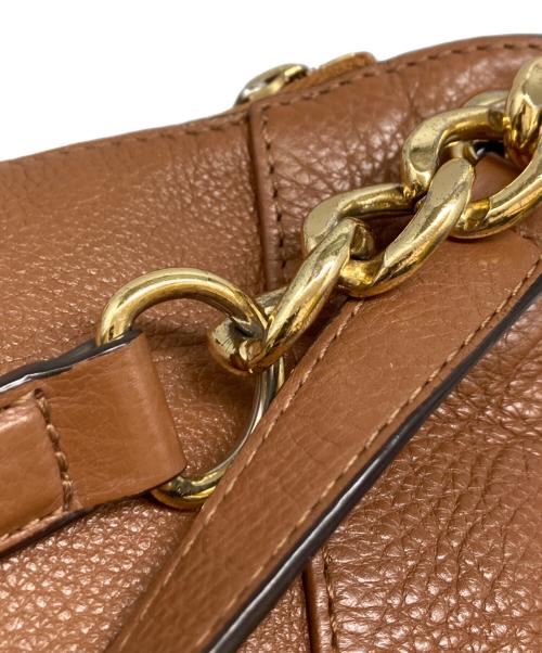 MICHAEL KORS（マイケルコース）MICHAEL KORS (マイケルコース) 2WAYショルダーバッグ ブラウンの古着・服飾アイテム