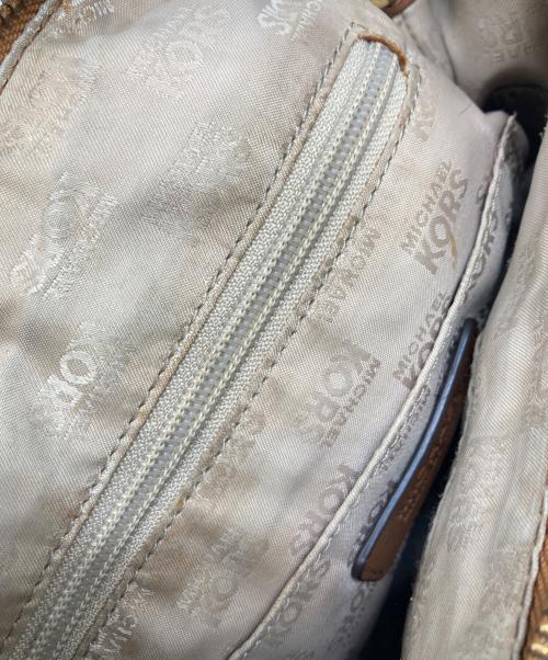 MICHAEL KORS（マイケルコース）MICHAEL KORS (マイケルコース) 2WAYショルダーバッグ ブラウンの古着・服飾アイテム