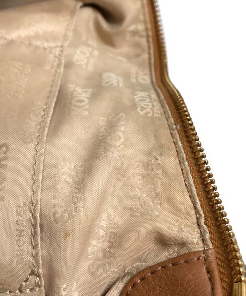 MICHAEL KORS（マイケルコース）MICHAEL KORS (マイケルコース) 2WAYショルダーバッグ ブラウンの古着・服飾アイテム