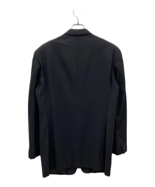 GIORGIO ARMANI（ジョルジオアルマーニ）GIORGIO ARMANI (ジョルジオアルマーニ) ウールセットアップスーツ ブラック サイズ:46の古着・服飾アイテム