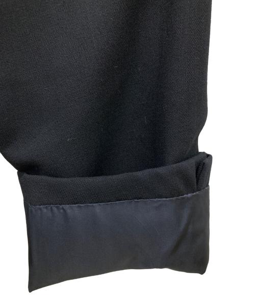 GIORGIO ARMANI（ジョルジオアルマーニ）GIORGIO ARMANI (ジョルジオアルマーニ) ウールセットアップスーツ ブラック サイズ:46の古着・服飾アイテム
