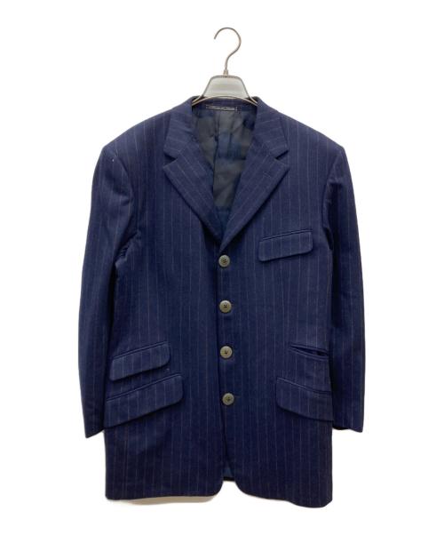 GIANNI VERSACE（ジャンニ・ヴェルサーチ）GIANNI VERSACE (ジャンニ・ヴェルサーチ) 90's セットアップスーツ ネイビー サイズ:48の古着・服飾アイテム