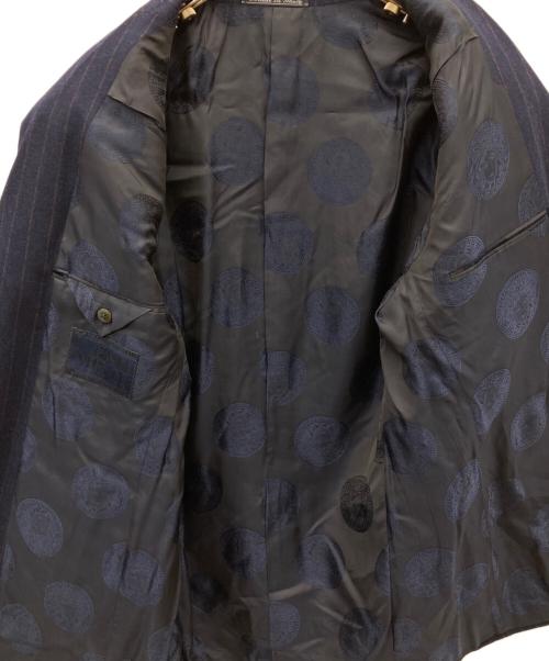 GIANNI VERSACE（ジャンニ・ヴェルサーチ）GIANNI VERSACE (ジャンニ・ヴェルサーチ) 90's セットアップスーツ ネイビー サイズ:48の古着・服飾アイテム