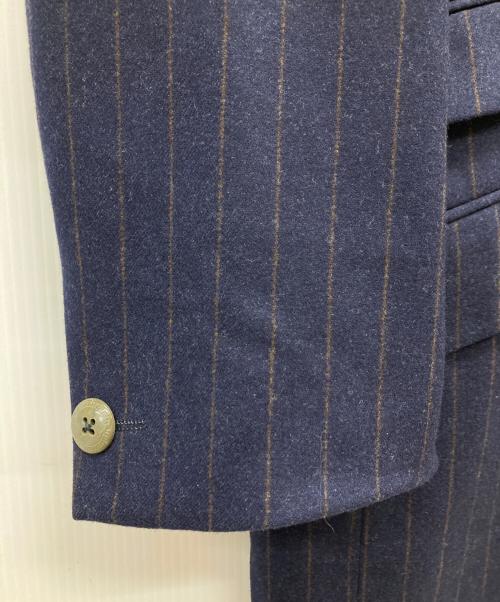 GIANNI VERSACE（ジャンニ・ヴェルサーチ）GIANNI VERSACE (ジャンニ・ヴェルサーチ) 90's セットアップスーツ ネイビー サイズ:48の古着・服飾アイテム