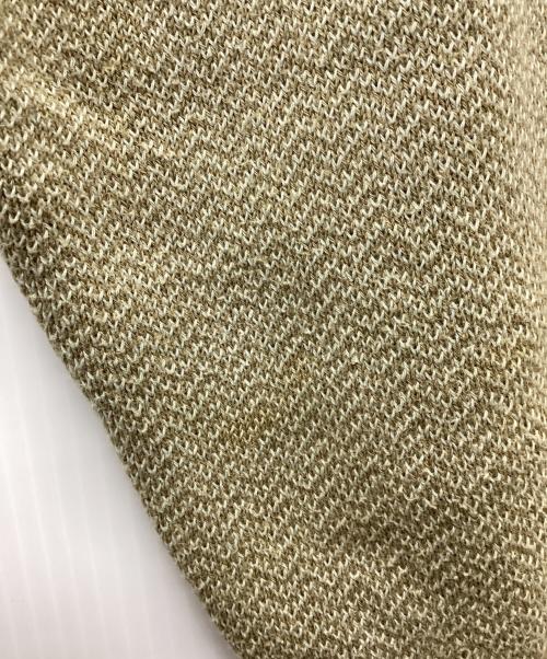 GIORGIO ARMANI（ジョルジオアルマーニ）GIORGIO ARMANI (ジョルジオアルマーニ) Vネックニット ベージュ サイズ:Mの古着・服飾アイテム