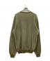 GIORGIO ARMANI (ジョルジオアルマーニ) Vネックニット ベージュ サイズ:M：7000円