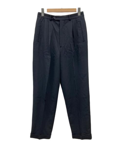 GIORGIO ARMANI（ジョルジオアルマーニ）GIORGIO ARMANI (ジョルジオアルマーニ) 2タックスラックス ブラック サイズ:48Rの古着・服飾アイテム