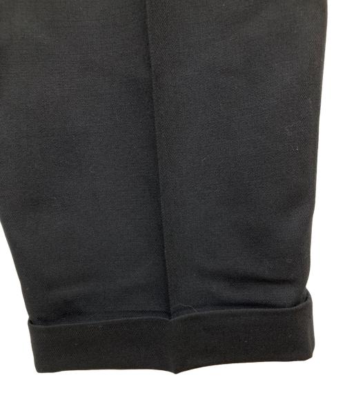 GIORGIO ARMANI（ジョルジオアルマーニ）GIORGIO ARMANI (ジョルジオアルマーニ) 2タックスラックス ブラック サイズ:48Rの古着・服飾アイテム