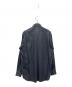 GIORGIO ARMANI (ジョルジオアルマーニ) グラフチェックシャツ ブラック サイズ:37：5000円