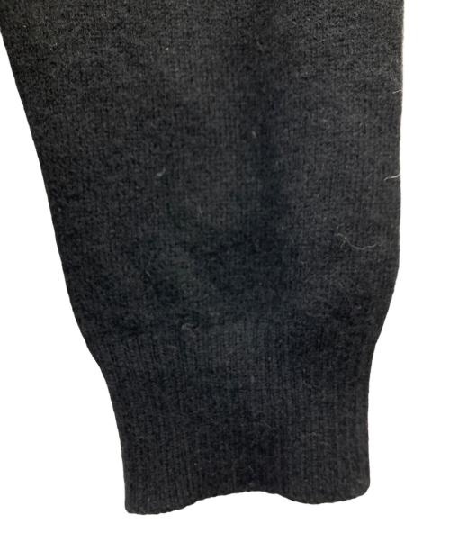 BURBERRY BLACK LABEL（バーバリーブラックレーベル）BURBERRY BLACK LABEL (バーバリーブラックレーベル) カシミヤ混ニット ブラック サイズ:2の古着・服飾アイテム