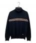 BURBERRY BLACK LABEL（バーバリーブラックレーベル）の古着「カシミヤ混ニット」｜ブラック
