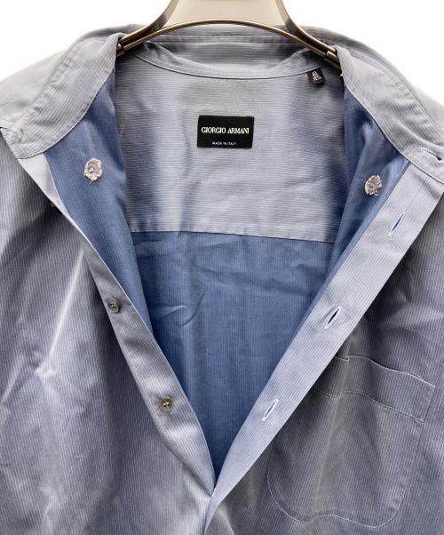 GIORGIO ARMANI（ジョルジオアルマーニ）GIORGIO ARMANI (ジョルジオアルマーニ) 長袖シャツ スカイブルー サイズ:40の古着・服飾アイテム