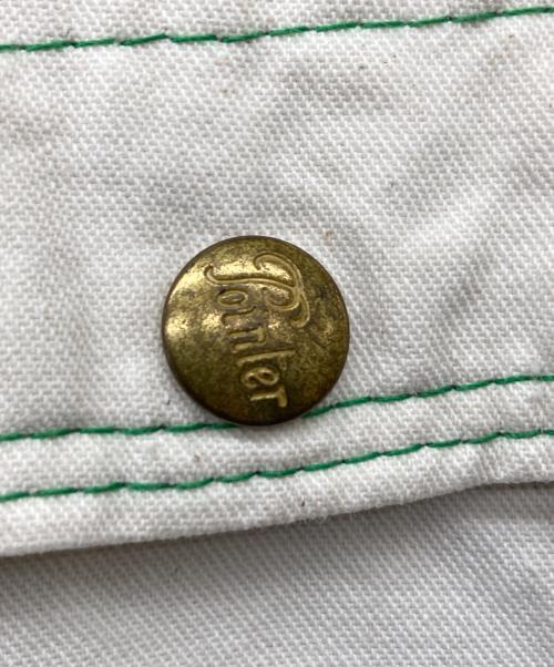 Pointer（ポインター）POINTER (ポインター) グリーンステッチカバーオール ブラウン サイズ:Mの古着・服飾アイテム