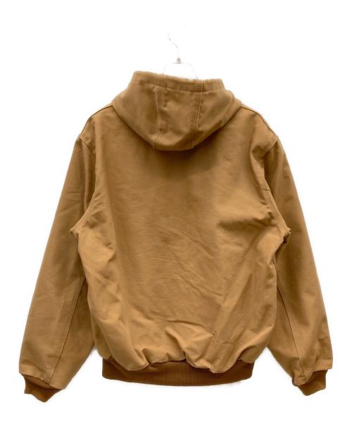 CarHartt（カーハート）CarHartt (カーハート) ダックアクティブフーディージャケット ブラウン サイズ:Mの古着・服飾アイテム