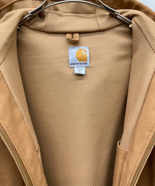 CarHartt（カーハート）CarHartt (カーハート) ダックアクティブフーディージャケット ブラウン サイズ:Mの古着・服飾アイテム