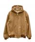 CarHartt（カーハート）の古着「ダックアクティブフーディージャケット」｜ブラウン