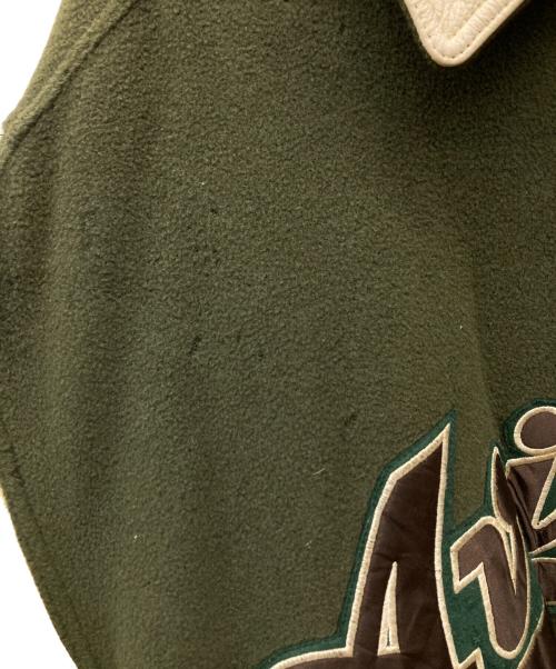 AVIREX（アヴィレックス）AVIREX (アヴィレックス) versity jacket オリーブ サイズ:3XLの古着・服飾アイテム