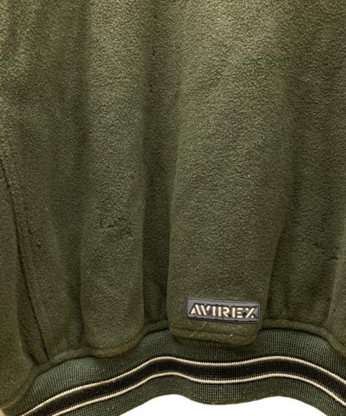 AVIREX（アヴィレックス）AVIREX (アヴィレックス) versity jacket オリーブ サイズ:3XLの古着・服飾アイテム