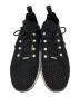 JIMMY CHOO (ジミーチュウ) ヴェレスクロシェニットスニーカー ブラック サイズ:39-40：25000円