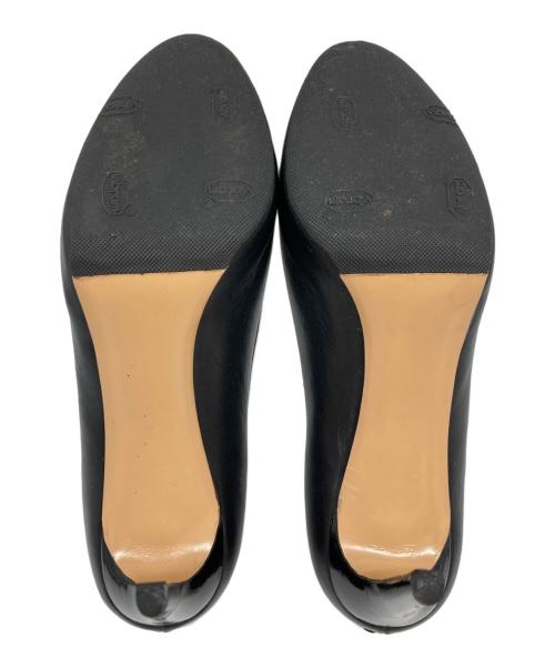 Salvatore Ferragamo（サルヴァトーレ フェラガモ）Salvatore Ferragamo (サルヴァトーレ フェラガモ) ヒールパンプス ブラック サイズ:SIZE 6 1/2の古着・服飾アイテム