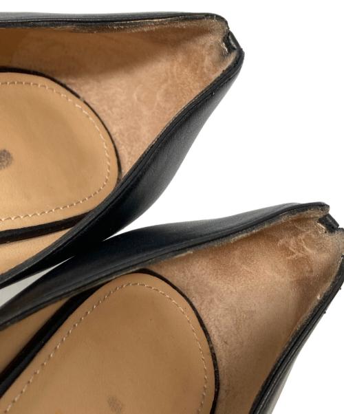 Salvatore Ferragamo（サルヴァトーレ フェラガモ）Salvatore Ferragamo (サルヴァトーレ フェラガモ) ヒールパンプス ブラック サイズ:SIZE 6 1/2の古着・服飾アイテム