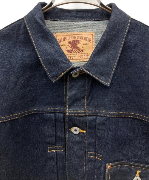 SCHOTT BROS.（ショットブロス）SCHOTT BROS. (ショットブロス) 1st FIRE PROOF DENIM JACKET インディゴ サイズ:42の古着・服飾アイテム
