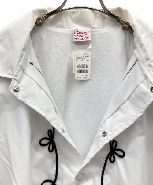 Cardinal（カーディナル）Cardinal (カーディナル) ナイロンコーチジャケット ホワイト サイズ:XXXL 未使用品の古着・服飾アイテム