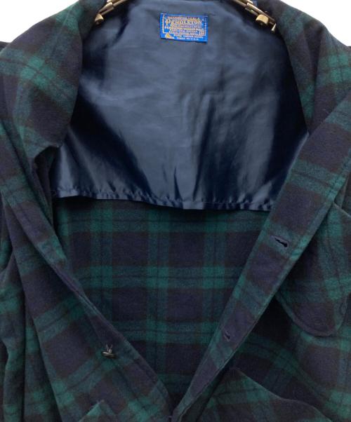 PENDLETON（ペンドルトン）PENDLETON (ペンドルトン) 70's 3Bウールジャケット ブラック×グリーン サイズ:Mの古着・服飾アイテム