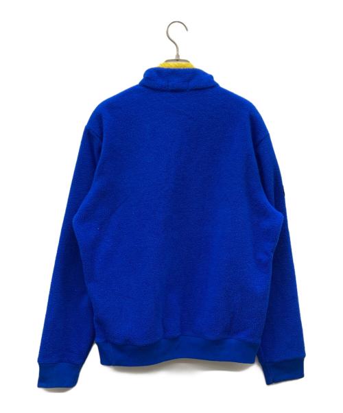POLO RALPH LAUREN（ポロ・ラルフローレン）POLO RALPH LAUREN (ポロ・ラルフローレン) ハーフジップフリースブルゾン ブルー サイズ:Mの古着・服飾アイテム