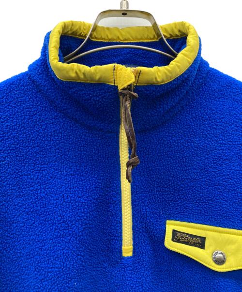 POLO RALPH LAUREN（ポロ・ラルフローレン）POLO RALPH LAUREN (ポロ・ラルフローレン) ハーフジップフリースブルゾン ブルー サイズ:Mの古着・服飾アイテム