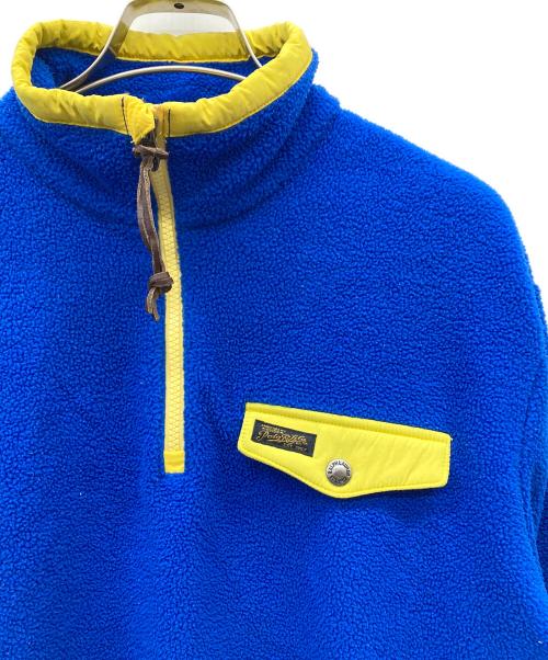 POLO RALPH LAUREN（ポロ・ラルフローレン）POLO RALPH LAUREN (ポロ・ラルフローレン) ハーフジップフリースブルゾン ブルー サイズ:Mの古着・服飾アイテム