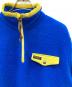 中古・古着 POLO RALPH LAUREN (ポロ・ラルフローレン) ハーフジップフリースブルゾン ブルー サイズ:M：7000円
