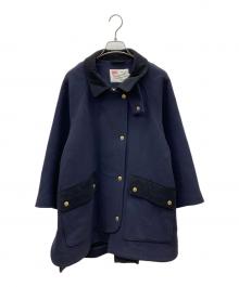Traditional Weatherwear（トラディショナルウェザーウェア）の古着「LOTHIAN ショートコート」｜ネイビー