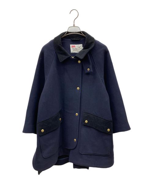 Traditional Weatherwear（トラディショナルウェザーウェア）Traditional Weatherwear (トラディショナルウェザーウェア) LOTHIAN ショートコート ネイビー サイズ:34の古着・服飾アイテム