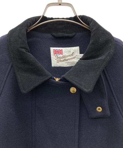 Traditional Weatherwear（トラディショナルウェザーウェア）Traditional Weatherwear (トラディショナルウェザーウェア) LOTHIAN ショートコート ネイビー サイズ:34の古着・服飾アイテム