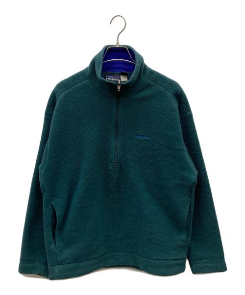 Patagonia（パタゴニア）Patagonia (パタゴニア) 90's ハーフジップ フリースジャケット グリーン サイズ:Mの古着・服飾アイテム