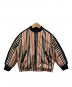 BURBERRYバーバリー）の古着「ノバチェック ダウンジャケット」｜ベージュ
