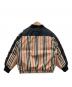 BURBERRY (バーバリー) ノバチェック ダウンジャケット ベージュ サイズ:SIZE 116CM (6Y)：10000円